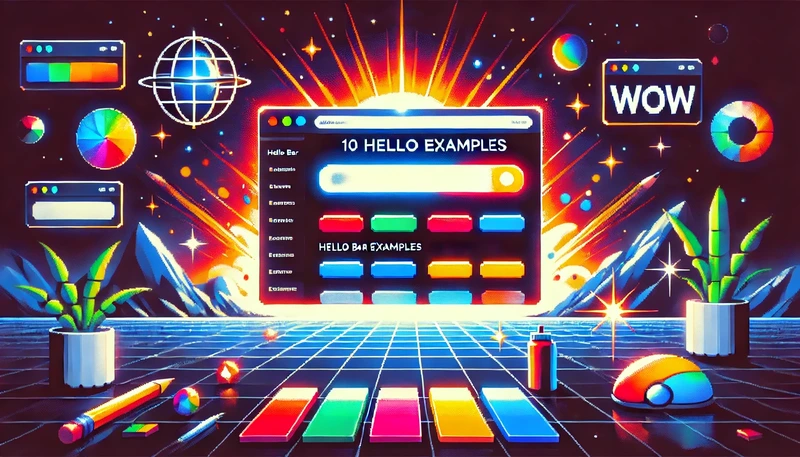 10 примеров Hello Bar, которые вдохновят вас на создание собственного